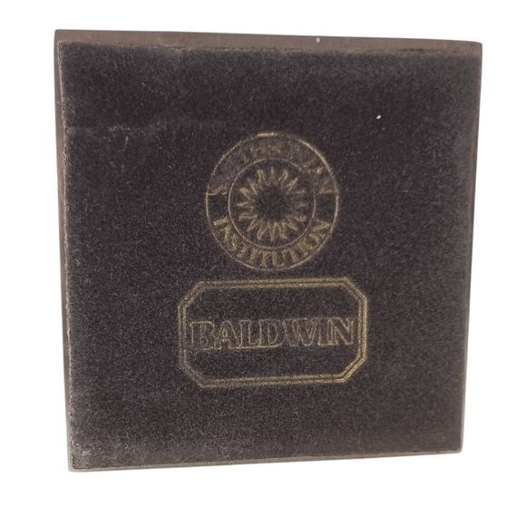 Baldwin Brass Smithsonian Candle Stick Platinum Mist Nickel 8" Federal SINGLE. - Picture 5 of 15